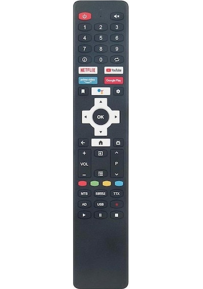 Conti İle Uyumlu Model Ct75gt300u Mikrofonlu Google Tv Kumanda-ses Komutlu