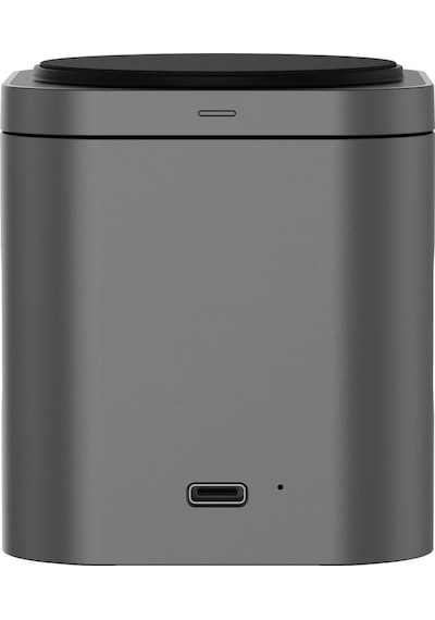 Magcube 3in1 Katlanabilir 15w Telefon Saat Apple Uyumlu AirPods Masaüstü Hızlı Şarj Standı - Koyu Gri
