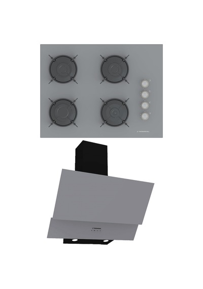 Termikel BH P7144C A + CH C6532C BA Antrasit Ankastre Set