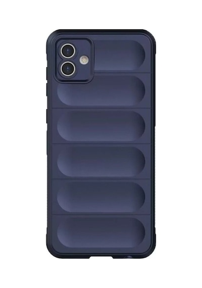 Samsung Galaxy Uyumlu A06 Kılıf Optimum Silikon - Lacivert Bz8683140807801