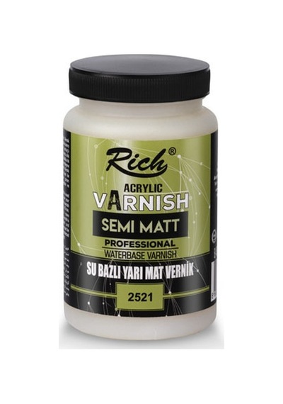 Rich Su Bazlı Yarı Mat Vernik 250Cc