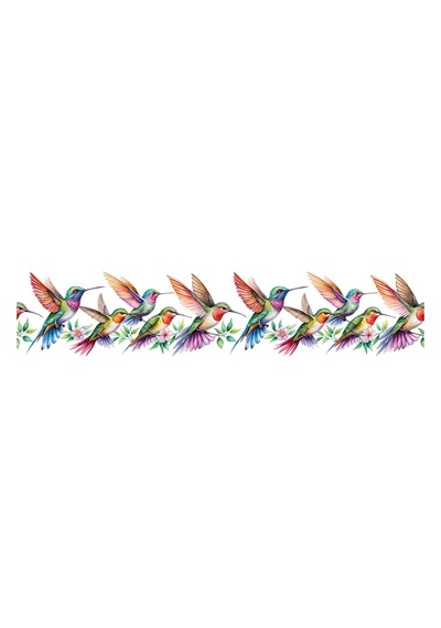 Ütü İle Bordür Rub On Transfer Kağıdı 150cm Rk241