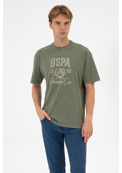 U.s. Polo Assn. Erkek Vizon Tişört 50300228-vr052 Vizon