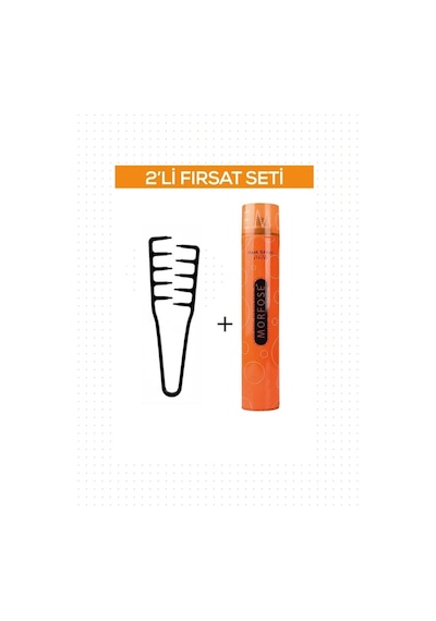 Fontenay Mucizevi Şekil Tarağı + Saç Spreyi 2'li Set