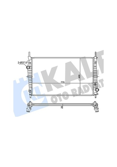Radyatör - 481 - Transıt 3.2 - Dpmıx-hb - Tdcı 06-