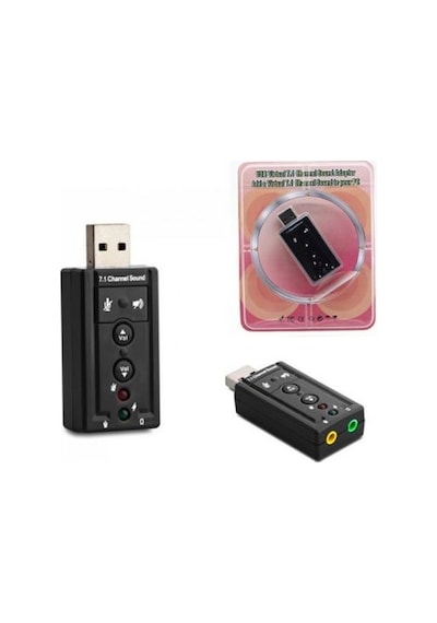 Powergate PG-S01 7.1 USB Ses Kartı
