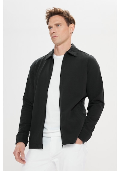 AC&Co / Altınyıldız Classics Erkek Syh Standart Fit Normal Kesim Gömlek Yaka Pamuklu Esnek Mont Syh Siyah AC&Co / Altınyıldız Classics Erkek Syh Standart Fit Normal Kesim Gömlek Yaka Pamuklu Esnek Mont Syh Siyah