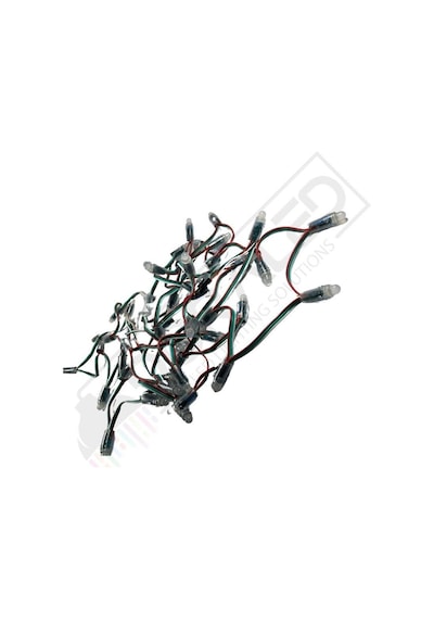 5v Adreslenebilir Pixel Point Rgb Led 12mm 50 Adet
