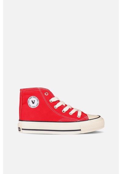 Vicco Star Basic Unisex Genç Kırmızı Sneaker Kırmızı