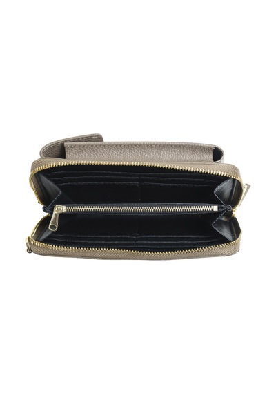 Çapraz Çanta Kadın Lısa Piumelli Milano Bag D40 Taupe Taba