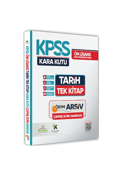 Kpss Önlisans/ortaöğretim Kara Kutu Genel Kültür Tekli Kitap Set