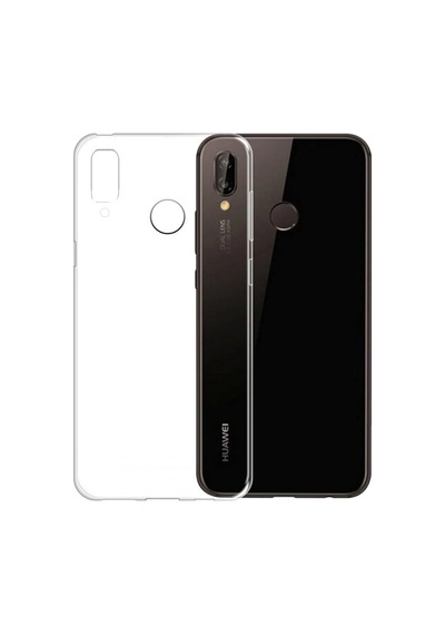 Cosmotex Newface Huawei P20 Lite Kılıf Lüx Şeffaf Silikon