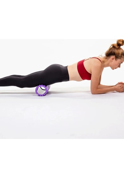 Avessa Povit Black Kısa Foam Roller Köpük Rulo Egzersiz Aleti 33