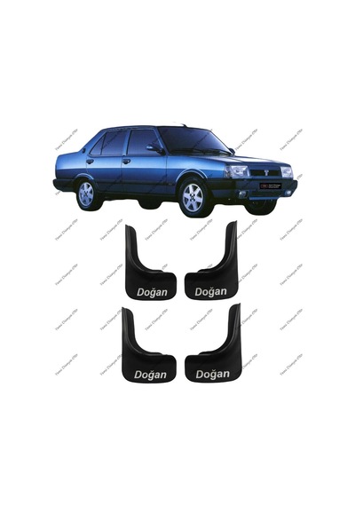 Tofaş Doğan Uyumlu 4'lü Ön Arka Set Paçalık Çamurluk Tozluk TFS1UX901