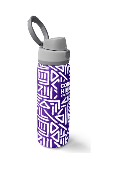 Coral High 800 Ml Kız Çocuk Mor Beyaz Geometrik Şekiller Pipetli Ve Direkt İçim Çelik Termos/matara - 38543 Mor - Beyaz Coral High 800 Ml Kız Çocuk Mor Beyaz Geometrik Şekiller Pipetli Ve Direkt İçim Çelik Termos/matara - 38543 Mor - Beyaz