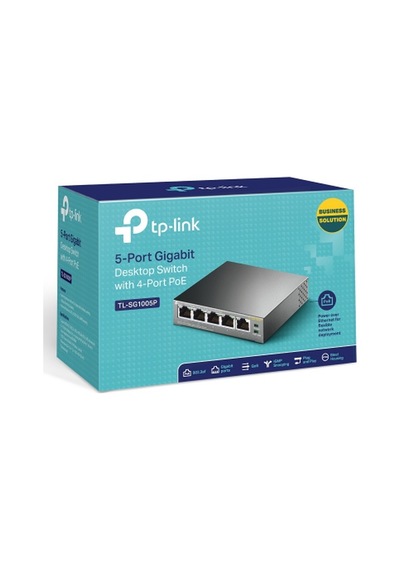 TP-Link Sg1005P 5Port Gigabit 4Port Poe 56W Switch