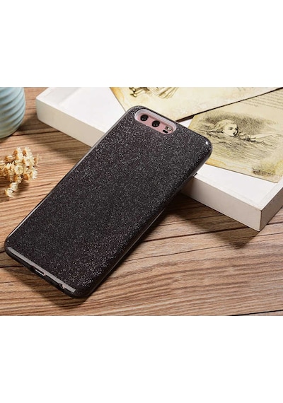Huawei P10 Plus Kılıf Zore Shining Simli Silikon Kılıf