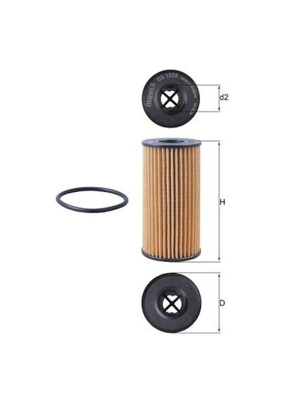 Yag - 693 - Fıltresı Mercedes Om608 W177 W247 C118 X118 W415 . Renault K9k 1.5 Dci Goo Kadjar - Dpmıx-hb - Clıo Captur Yağ Filtresi