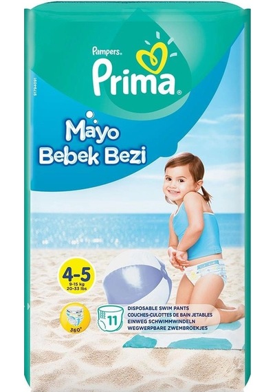Znv Zenvia Mey İthalat Mayo Bebek Bezi 4-5 Beden 11 Adet Znv2025 Cmn