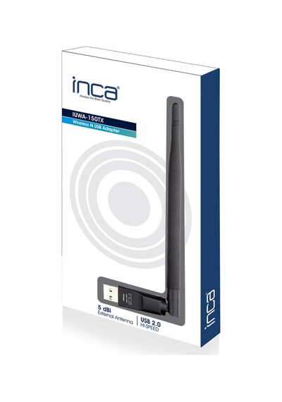 Inca Iuwa-150tx 150mbps Usb 1x Anten Kablosuz Adaptör-208808