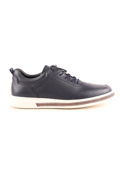 Lbr H1003 Erkek Deri Loafer Ayakkabı Lacivert