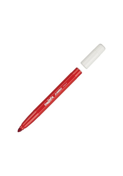 Carioca Jumbo Süper Yıkanabilir Keçeli Boya Kalemi 6'lı Set Çocuklar İçin Güvenli Renkler Karışık