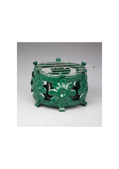 Metal Osmanlı Ocağı Özel Yakıt Jel Hediyeli 16x10cm Çok Renkli