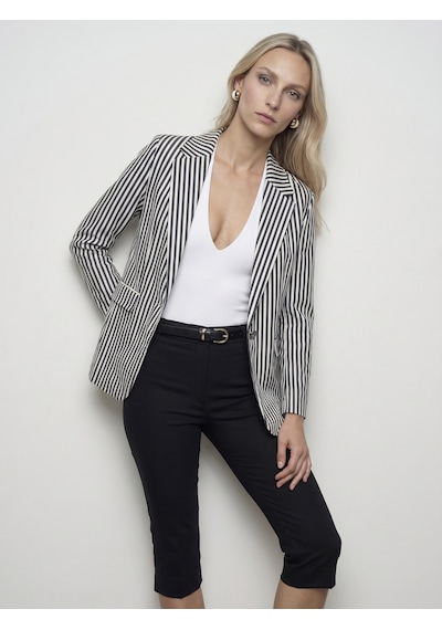 Dilvin 60806 Düz Kesim Blazer-gri