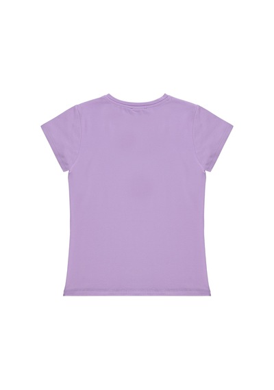Civil Girls Basic 10-13 Yaş Tişört - Lila