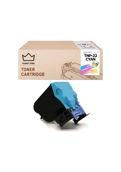Konica Minolta Tnp-22 Uyumlu  Toner Mavi / Bizhub C35 / C35p