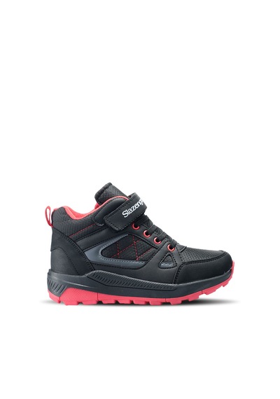 Slazenger Kesha Unisex Çocuk Bot Siyah - Kırmızı