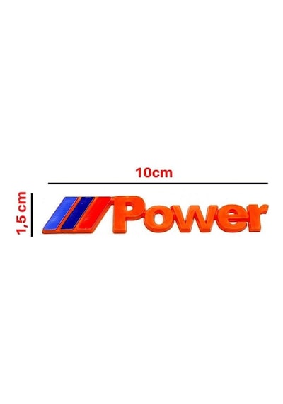 M Power Turuncu Pleksi Oto Arma