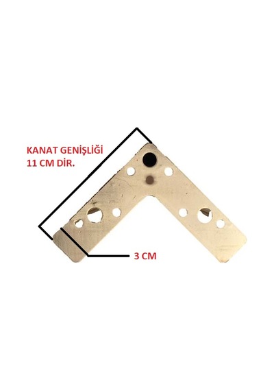 Lüks Koltuk Kanepe Çekyat Sehpa Ayağı Telli Ayak Gold Renk 20
