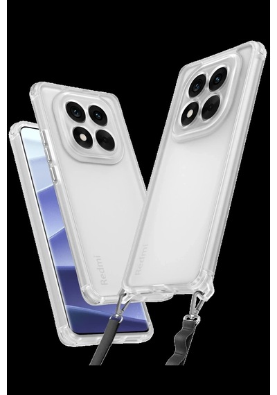 Xiaomi Redmi Note 14 Pro Plus Uyumlu Kılıf Penta Silikon Kılıf - Şeffaf