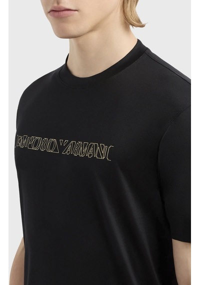 Emporio Armani Erkek T Shirt 3d1tp4 1juvz 0999 Siyah