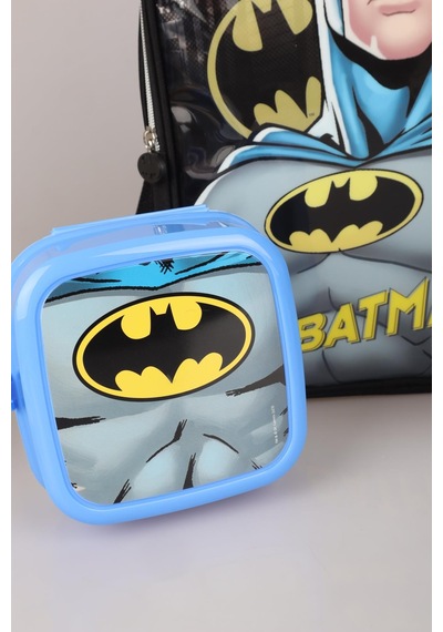 Yeni Sezon Lisanslı Batman Okul Çantası,beslenme Kabı Ve 500 Ml Trıtan Matara Okul Seti Diğer