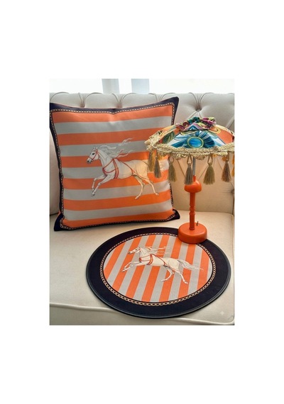 Orange Flying Horse Bali Şemsiyesi Seti
