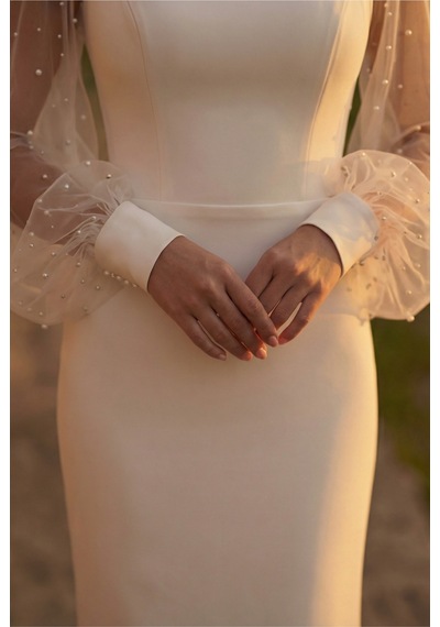Berissima Bride İnci Detaylı Balon Kol Nikah Elbisesi, Kare Yaka, Kırık Beyaz, Maxi Yırtmaçlı Etek, Celia Kırık Beyaz Kırık Beyaz Berissima Bride İnci Detaylı Balon Kol Nikah Elbisesi, Kare Yaka, Kırık Beyaz, Maxi Yırtmaçlı Etek, Celia Kırık Beyaz Kırık Beyaz