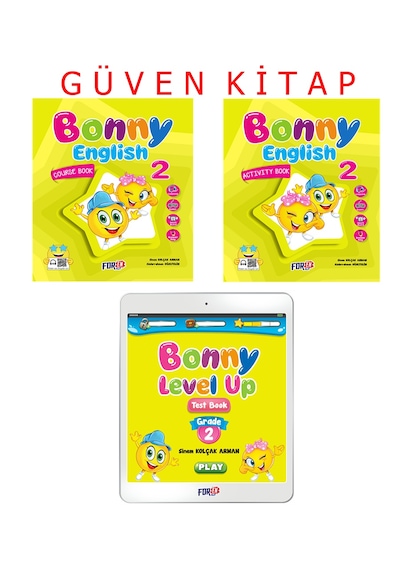 Bonny English 2.sınıf Activity- Course-test Book Seti