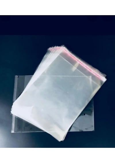 8 X 15 CM BANTLI JELATİN OPP POŞET (100 ADET) 8 X 15 CM BANTLI JELATİN OPP POŞET (100 ADET)
