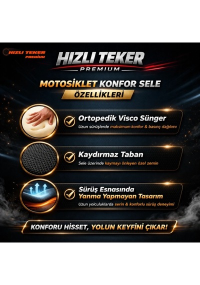 Kuba Chia 125 Özel Seri Tam Kalıp Konfor Sele