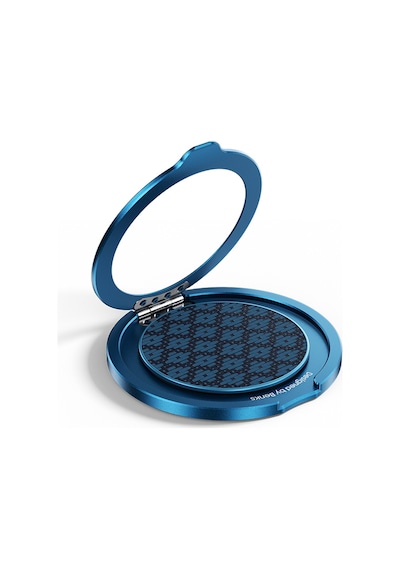 Benks L56 Magnetik 360 Derece Dönebilen Armorpop Kevlar Tasarımlı Parmak Ring Stand Mavi