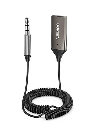 Ayrex Ugreen Mikrofonlu 3.5 Mm Aux Bluetooth 5.3 Alıcı Adaptör Araç Kiti
