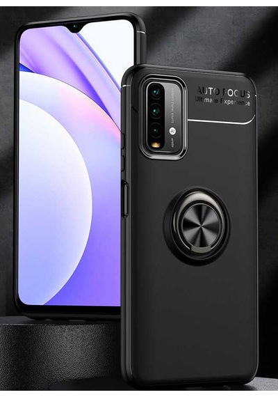 Xiaomi Redmi 9t Kılıf Zore Ravel Silikon Kapak Kırmızı