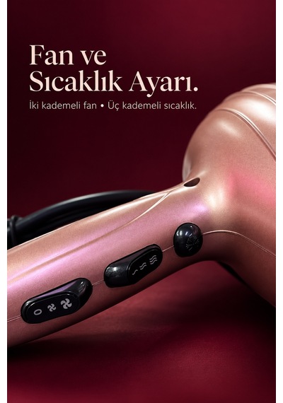 1. Şekillendirme Başlıklı Soğuk Hava Üflemeli Saç Kurutma Makinesi - Lisinya
