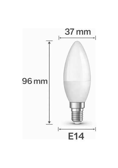 Led Mum Ampul 4.9w 40w Eşdeğer E14 Duy 470 Lümen 6500k Beyaz- Dekoratif Led Ampul Dim Edilemez Enerji Tasarruflu Avize Ve Aplik Uyumlu 4 Lü Paket