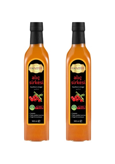 Hanzade Bitkisel Alıç Sirkesi 2 x 500 ML
