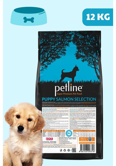 Petline Pretty Puppy Somonlu Yavru Kuru Köpek Maması Tüm Irklar İçin 12 KG
