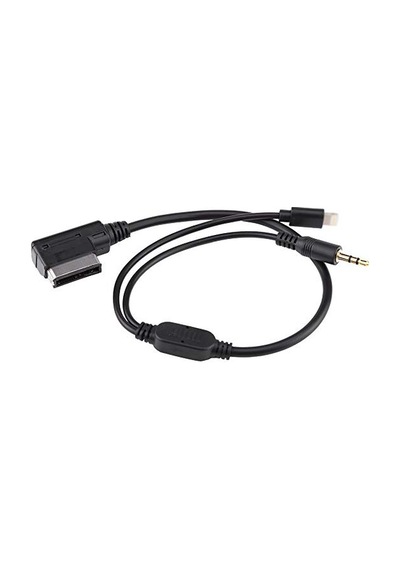 Vw Audi 3.5 Mm Aux Kablosu ve İphone Lightning Şarj Sku2 N11.543