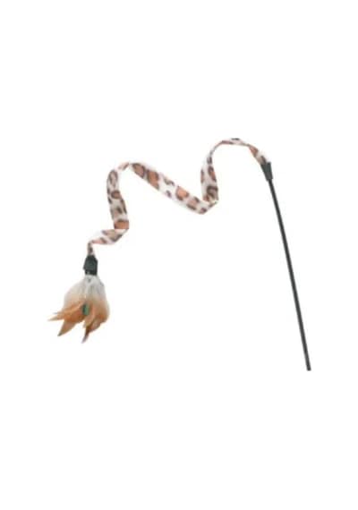 Eastland Leopar Desenli Tüylü 70 CM Kedi Oltası